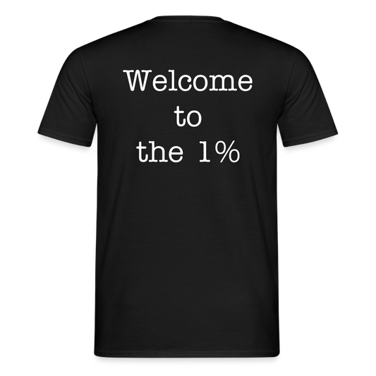 Welcome to the 1% - black