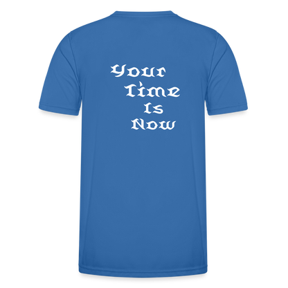 Your Time Is Now - Men - royal blue