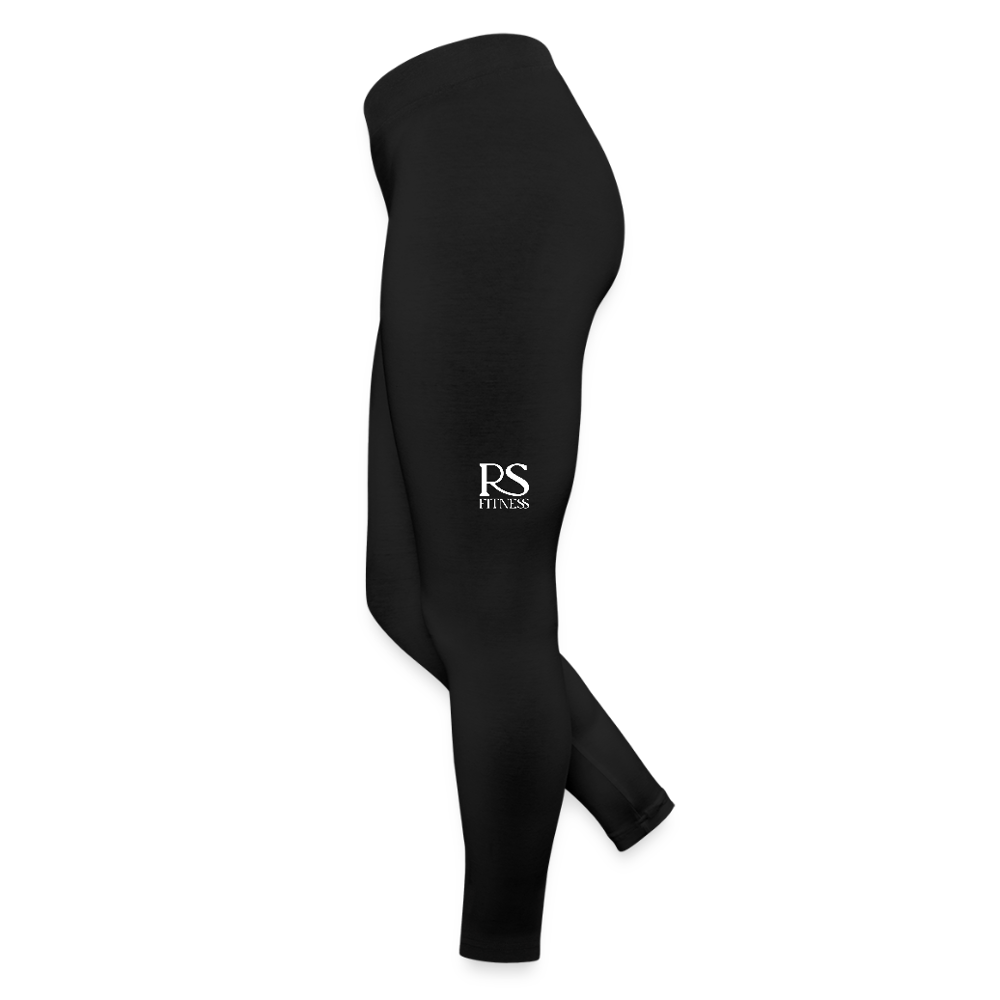 Jersey leggings til damer - sort