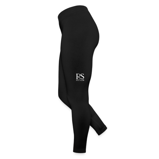 Jersey leggings til damer - sort